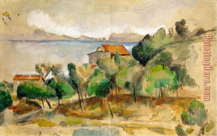 Paul Cezanne The Bay of L Estaque 1878 1882